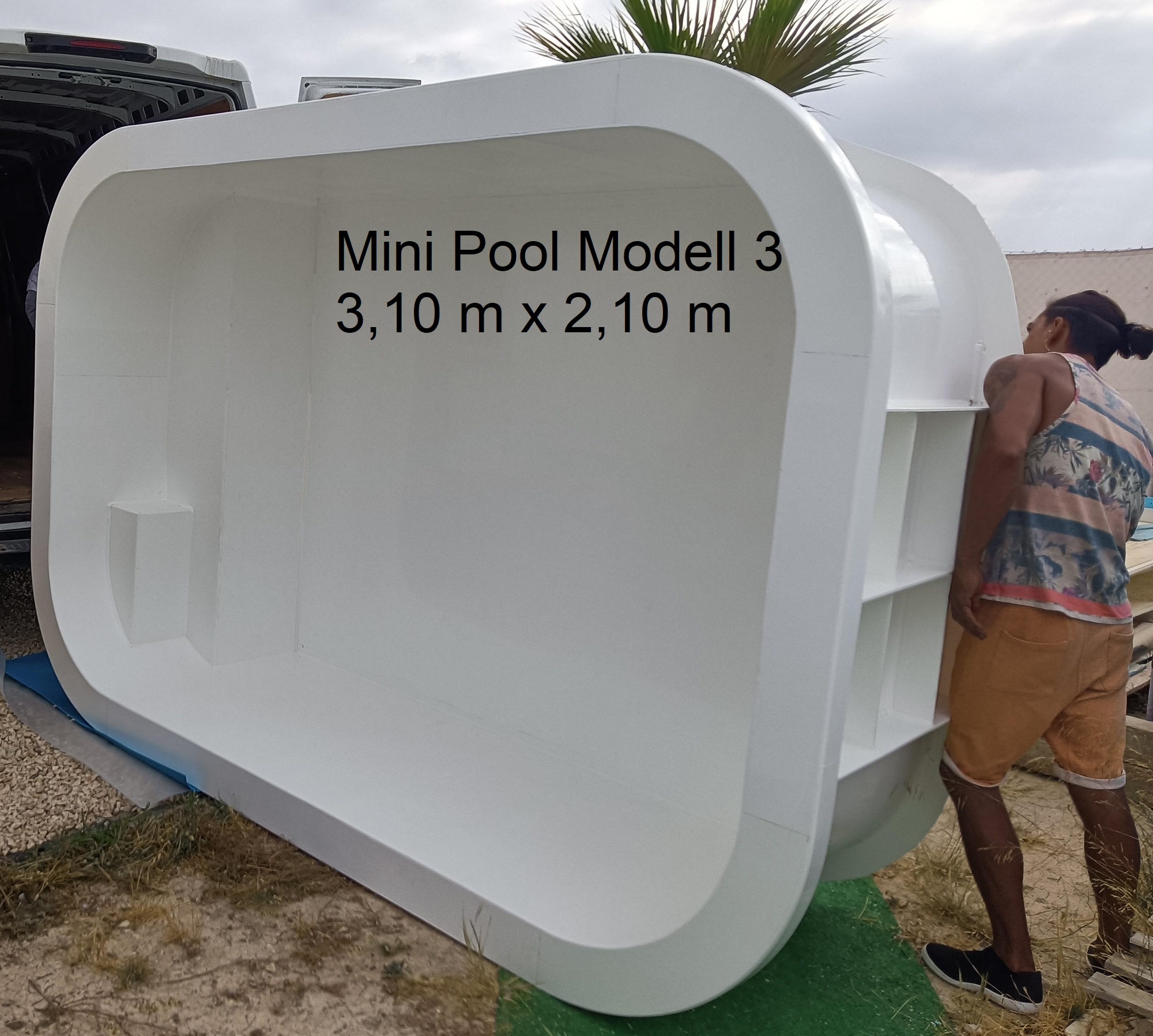 Mini piscinas elevadas para terrazas